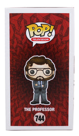 Alvaro Morte Signed The Professor #744 Funko Pop Vinyl Figure BAS #BU55076