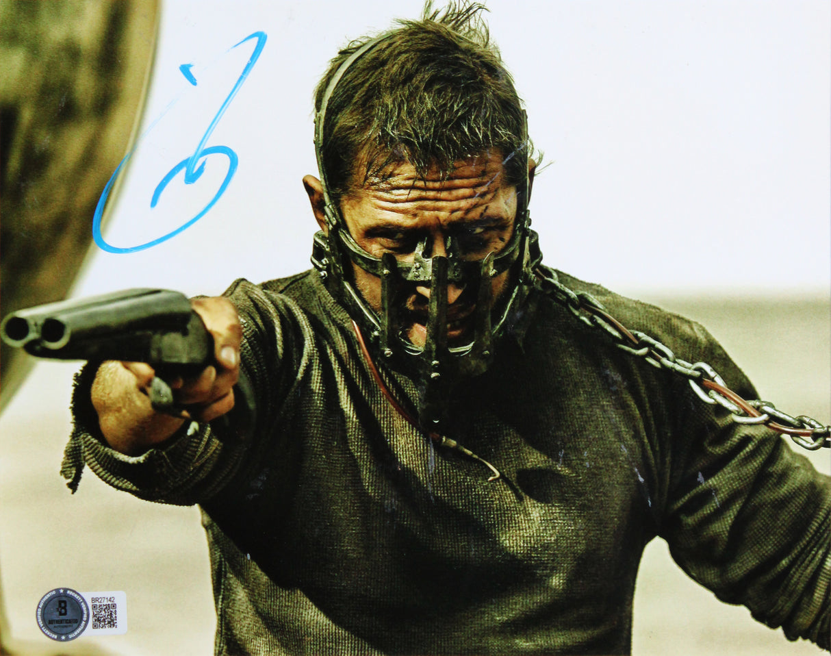 Tom Hardy Mad Max: Fury Road Authentic Signed 8x10 Framed Photo BAS #BR27142
