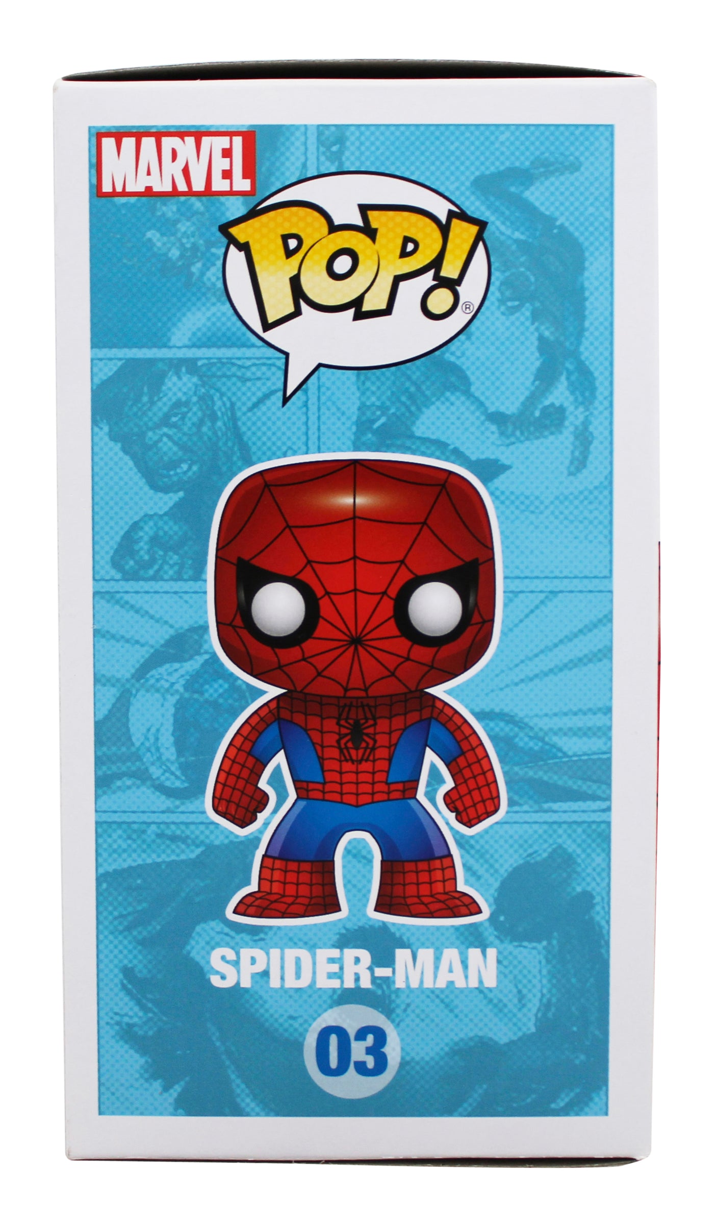 Jake Johnson Signed Marvel Spider-Man #3 Funko Pop Vinyl Figure BAS #BU55093