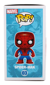 Jake Johnson Signed Marvel Spider-Man #3 Funko Pop Vinyl Figure BAS #BU55093