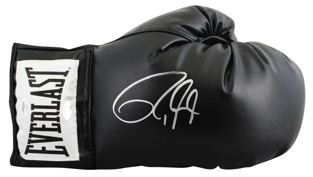 Roy Jones Jr. Signed Black Right Hand Everlast Boxing Glove BAS #BY103587