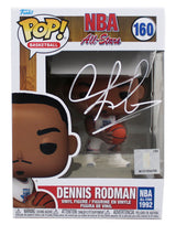 Bulls Dennis Rodman Authentic Signed #160 Funko Pop Vinyl Figure BAS #BY103573