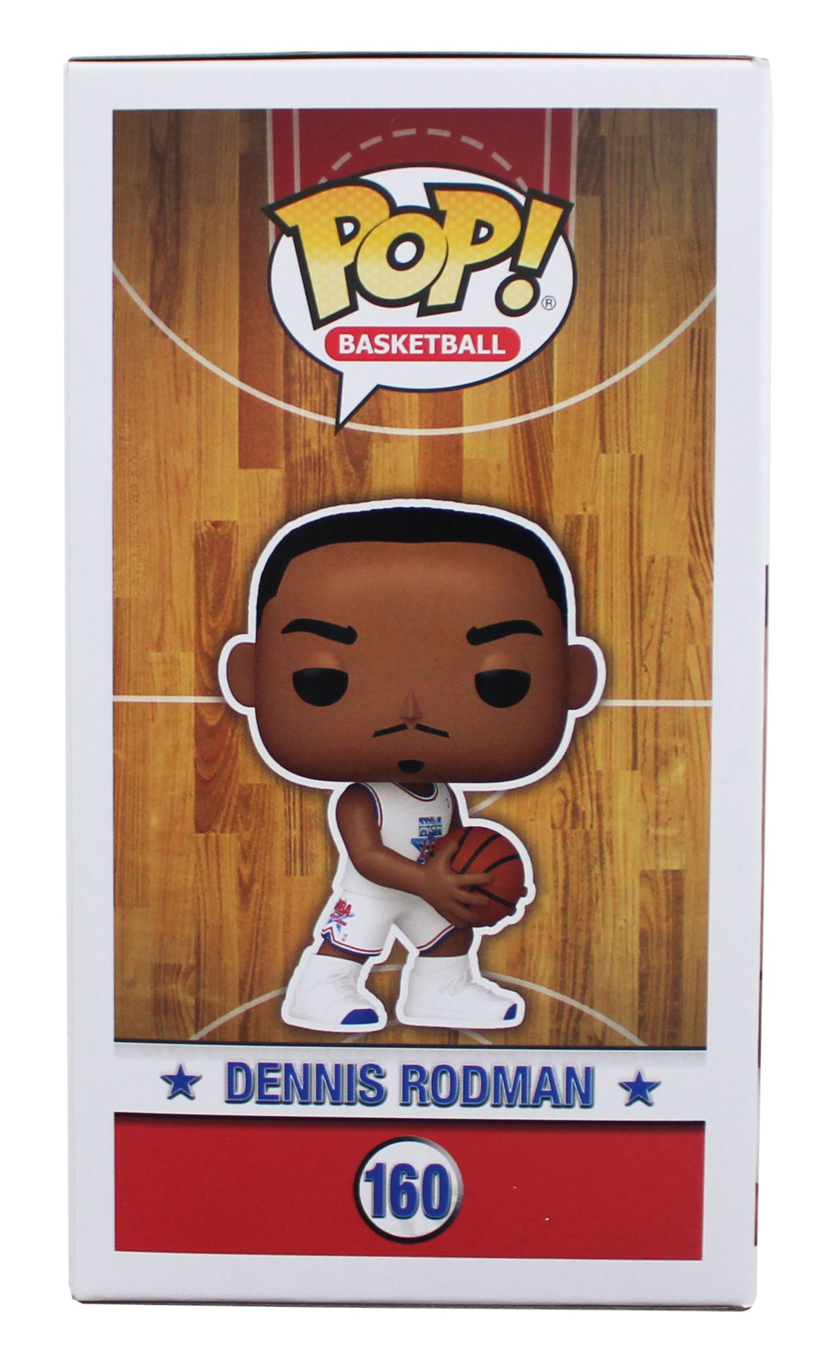 Bulls Dennis Rodman Authentic Signed #160 Funko Pop Vinyl Figure BAS #BY103573