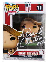 Brandi Chastain "6 USA" Signed #11 Funko Pop Vinyl Figure BAS #BY103574
