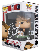 Brandi Chastain "6 USA" Signed #11 Funko Pop Vinyl Figure BAS #BY103574