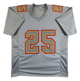 Jamaal Charles Authentic Signed Grey Pro Style Jersey Autographed BAS Witnessed