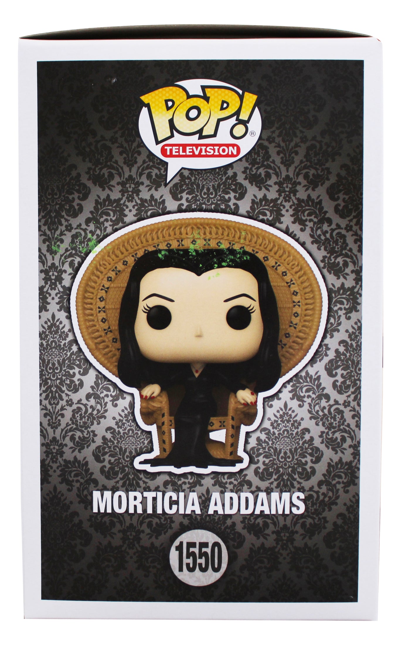 Anjelica Huston Signed Morticia Addams #1550 Funko Pop Vinyl Figure BAS #BU55067