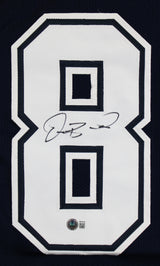 Dez Bryant Authentic Signed Navy Pro Style Jersey Autographed BAS Witnessed