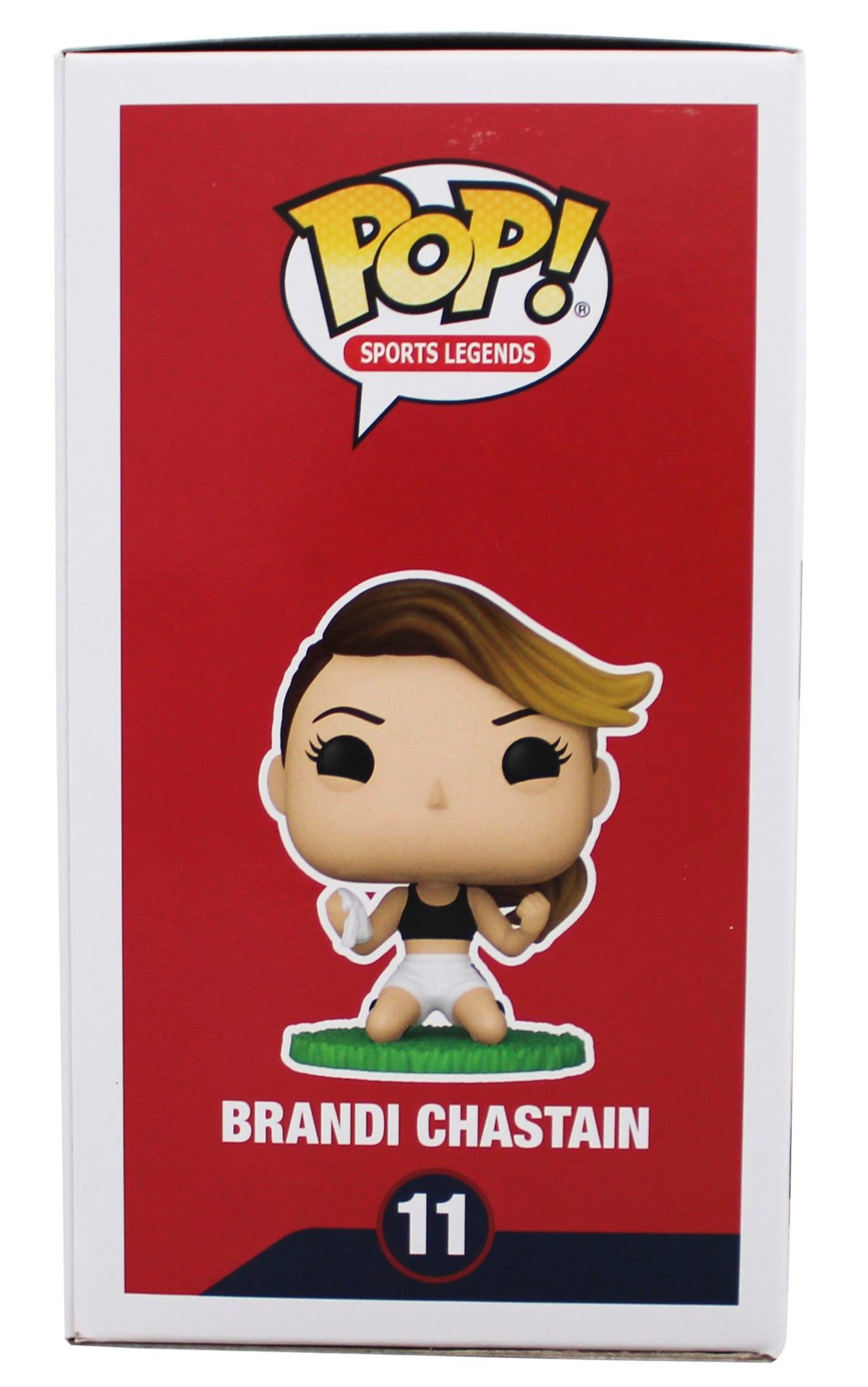 Brandi Chastain "6 USA" Signed #11 Funko Pop Vinyl Figure BAS #BY103574