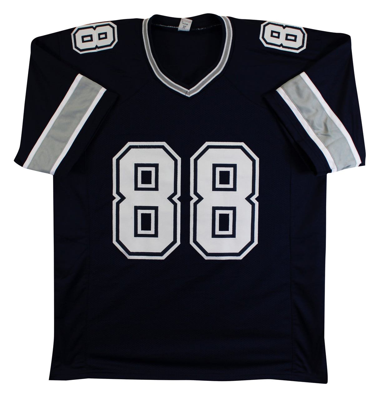 Dez Bryant Authentic Signed Navy Pro Style Jersey Autographed BAS Witnessed