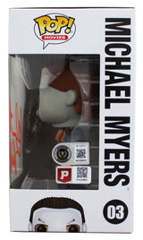 Nick Castle Halloween Signed Mike Myers #03 Funko Pop Vinyl Figure BAS #BY103576