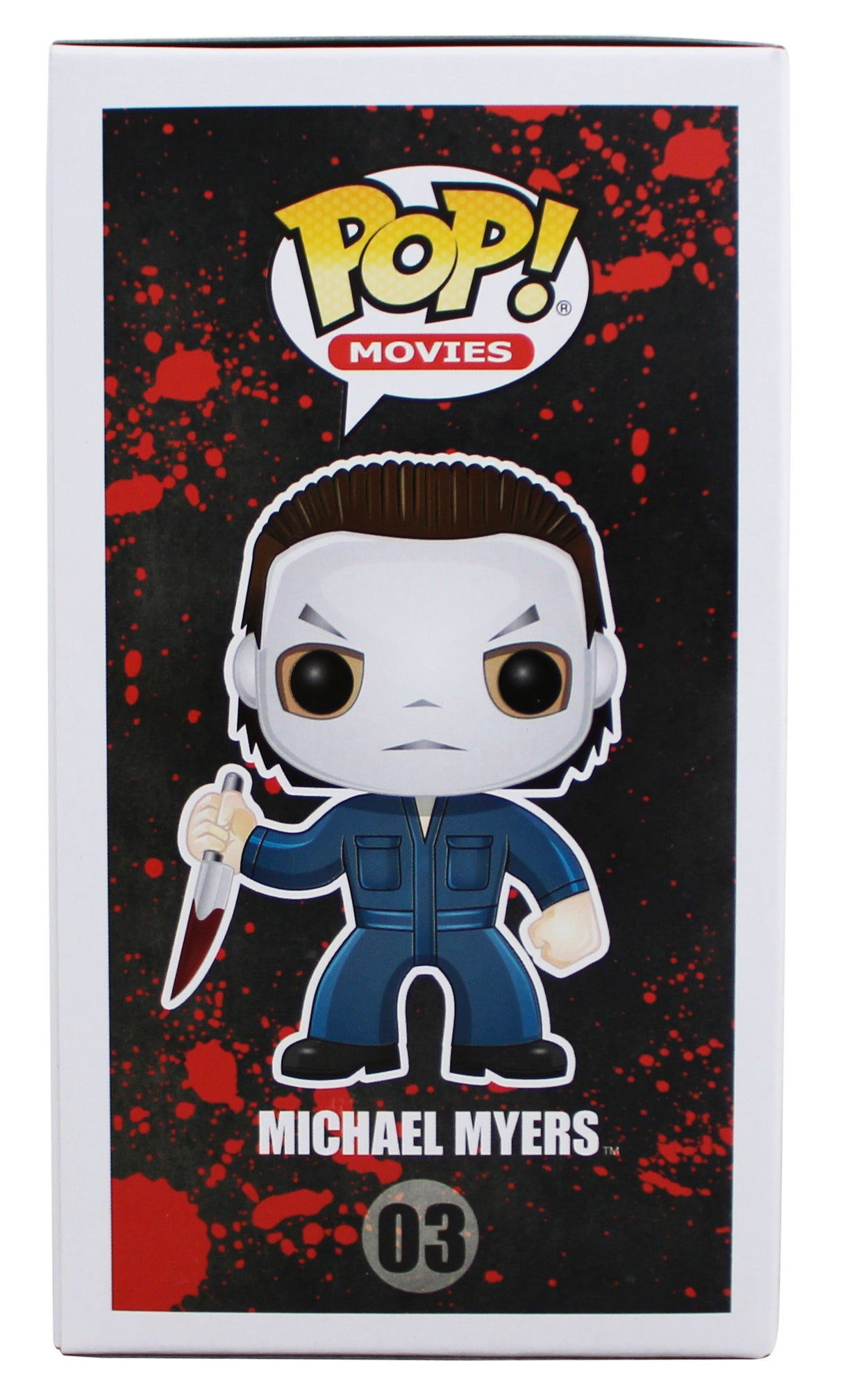 Nick Castle Halloween Signed Mike Myers #03 Funko Pop Vinyl Figure BAS #BY103576