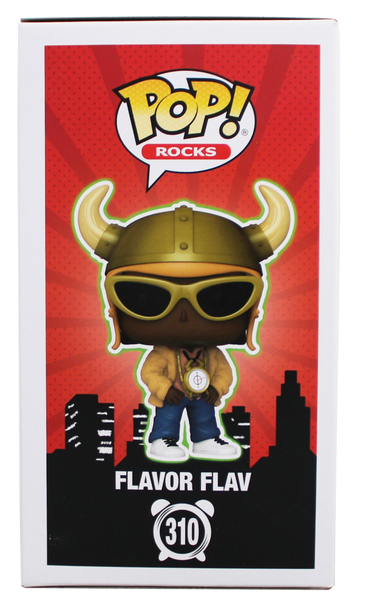 Flavor Flav Authentic Signed #310 Funko Pop Vinyl Figure BAS #BY103577