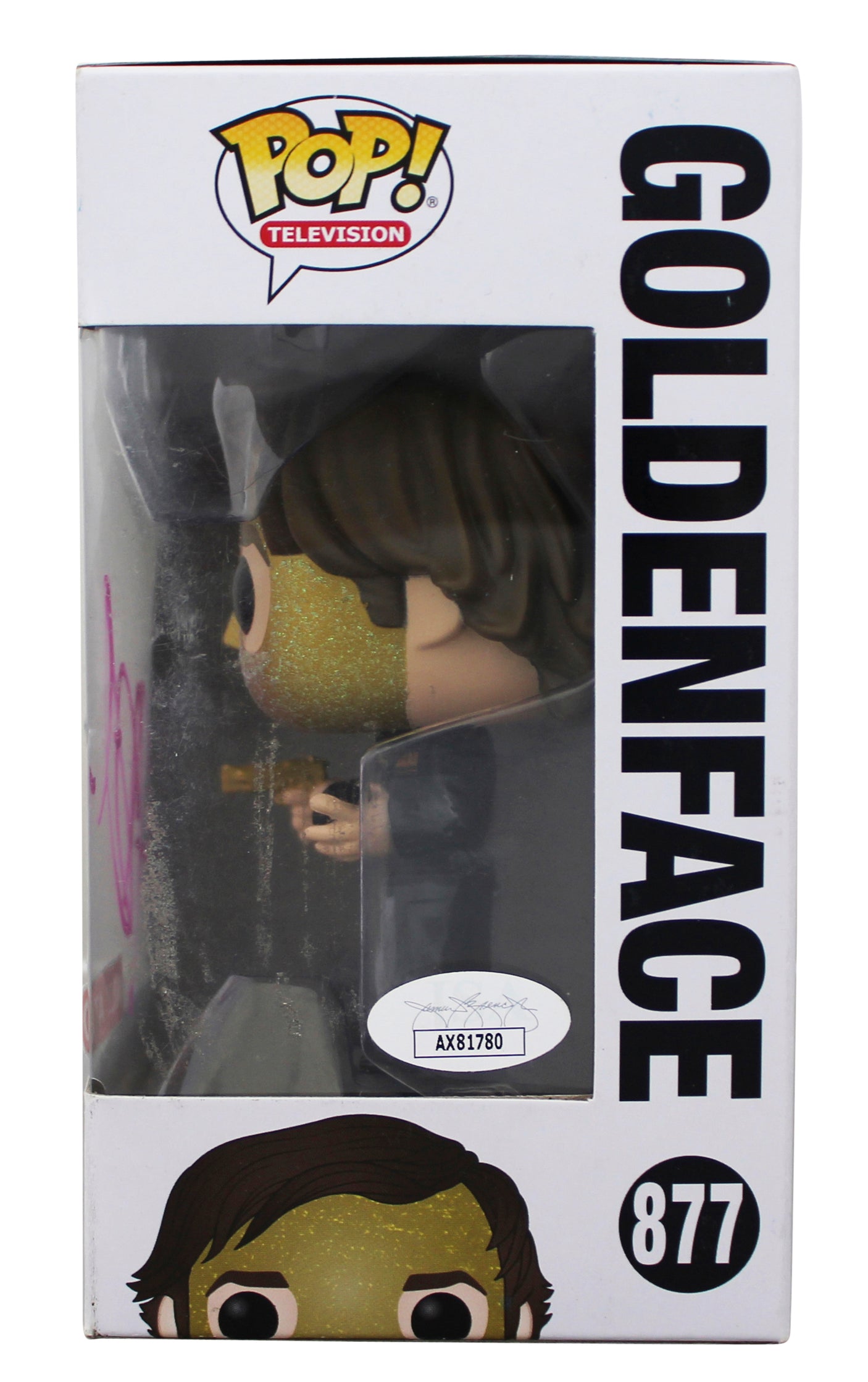 John Krasinski The Office Signed Goldenface Funko Pop Vinyl Figure JSA #AX81780