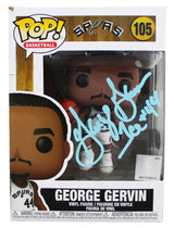Spurs George Gervin Authentic Signed #105 Funko Pop Vinyl Figure BAS #BY103580