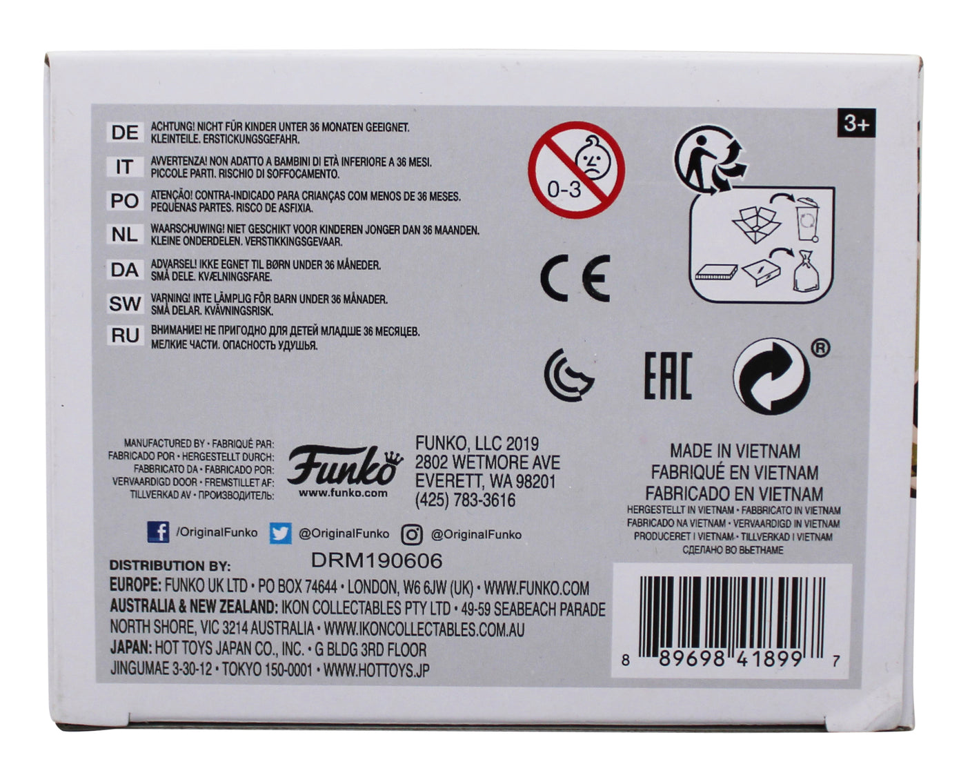 John Krasinski The Office Signed Goldenface Funko Pop Vinyl Figure JSA #AX81780