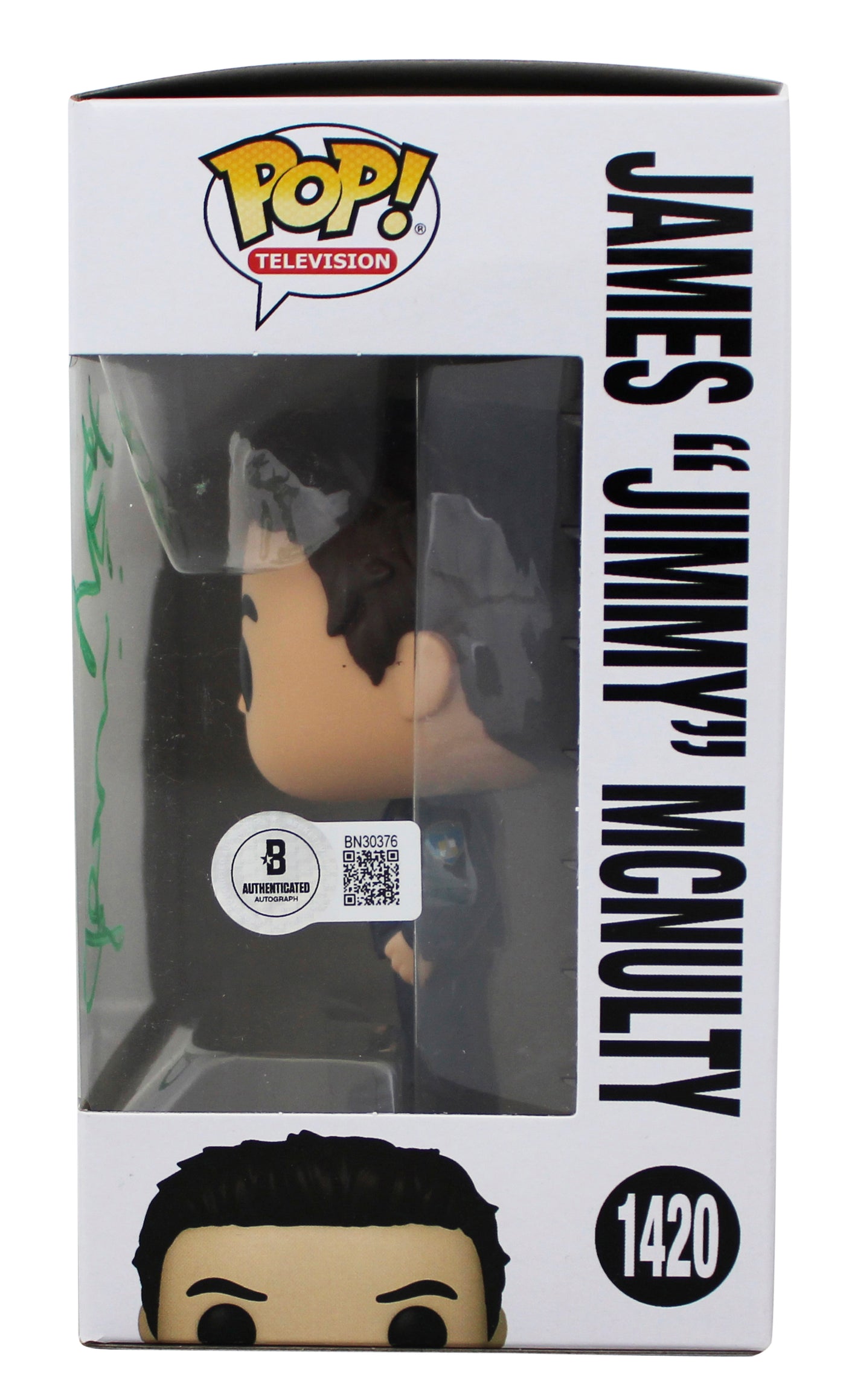 Dominic West The Wire Signed James McNulty #1420 Funko Pop Vinyl Figure BAS