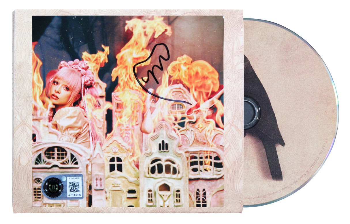 Melanie Martinez Authentic Signed Hades Cd Insert W/ Disk Autographed BAS