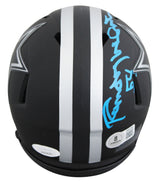 Cowboys Randy White Authentic Signed Eclipse Speed Mini Helmet BAS #BX87183