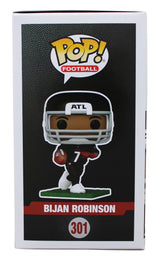 Falcons Bijan Robinson Signed #301 Funko Pop Vinyl Figure BAS Witness #2W911791