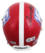 La Tech Terry Bradshaw Authentic Signed Rep Mini Helmet Autographed BAS #BX87178