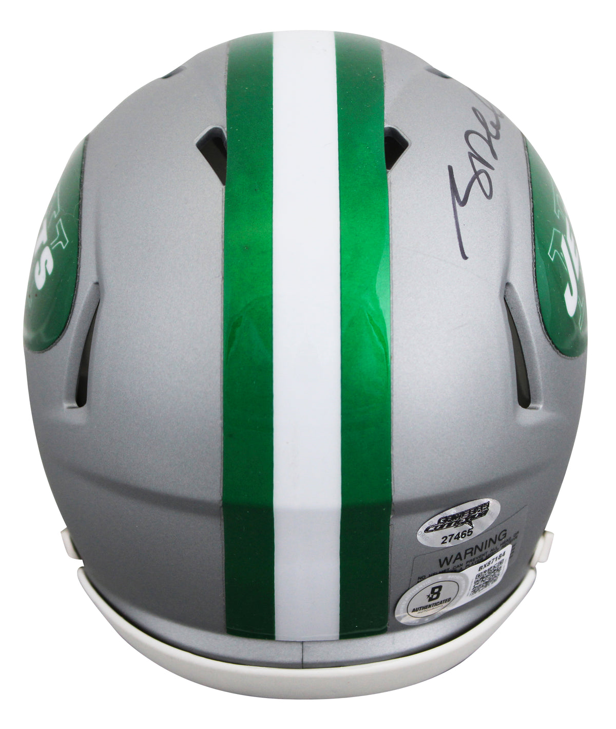Jets Sam Darnold Authentic Signed Speed Mini Helmet Autographed BAS #BX87184