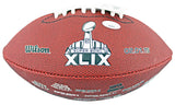 Floyd Little "HOF 10" Signed Wilson SB XLIX Pee Wee Football JSA #AX48018