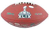 Floyd Little "HOF 10" Signed Wilson SB XLIX Pee Wee Football JSA #AX48018
