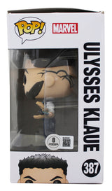 Andy Serkis Black Panther Signed Ulysses Klaue #387 Funko Pop Vinyl Figure BAS