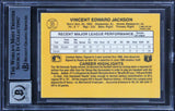 Royals Bo Jackson Authentic Signed 1987 Donruss #35 Card Auto 10! BAS Slabbed