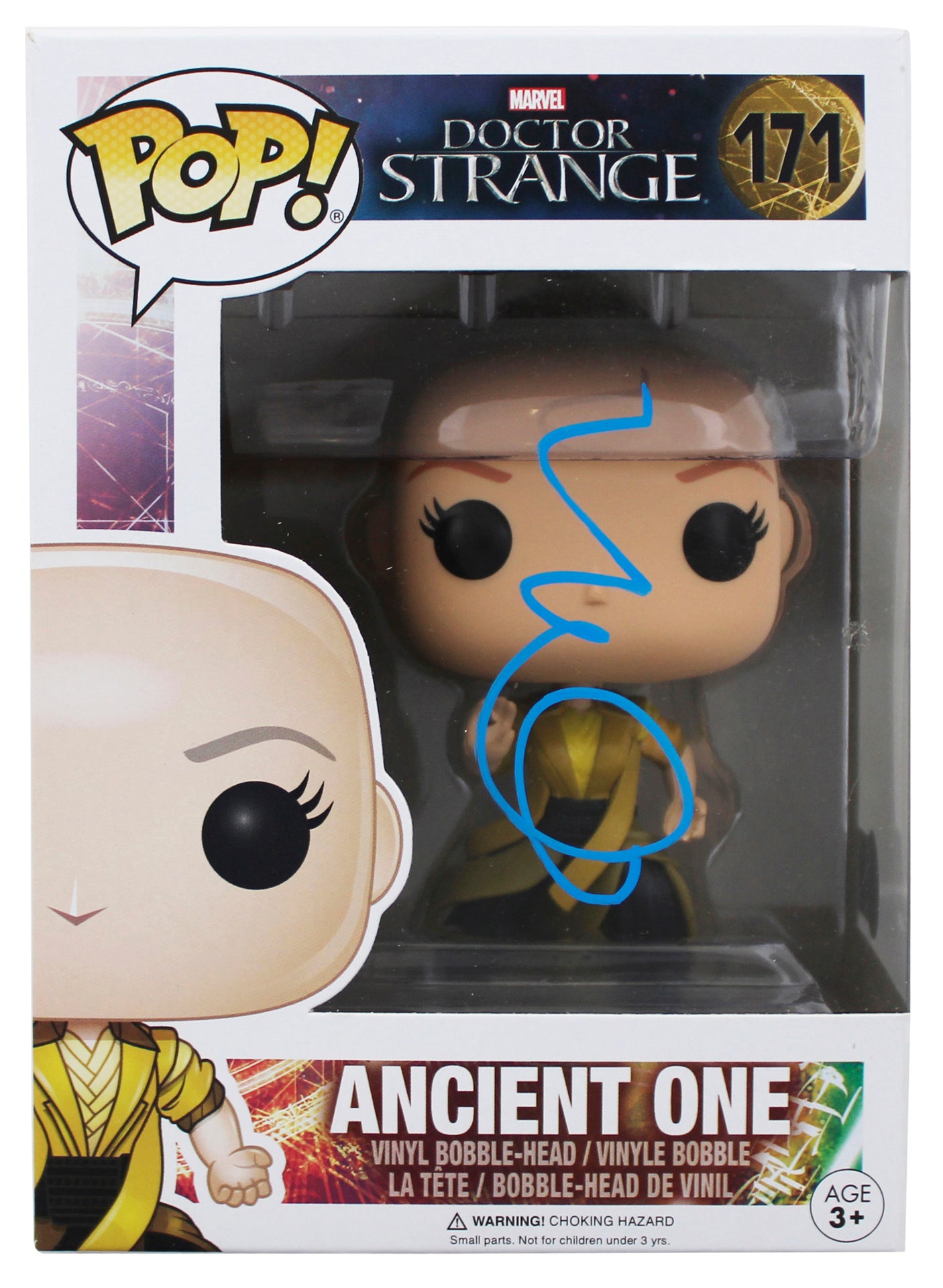 Tilda Swinton Doctor Strange Signed #171 Funko Pop Vinyl Figure BAS #BU55080
