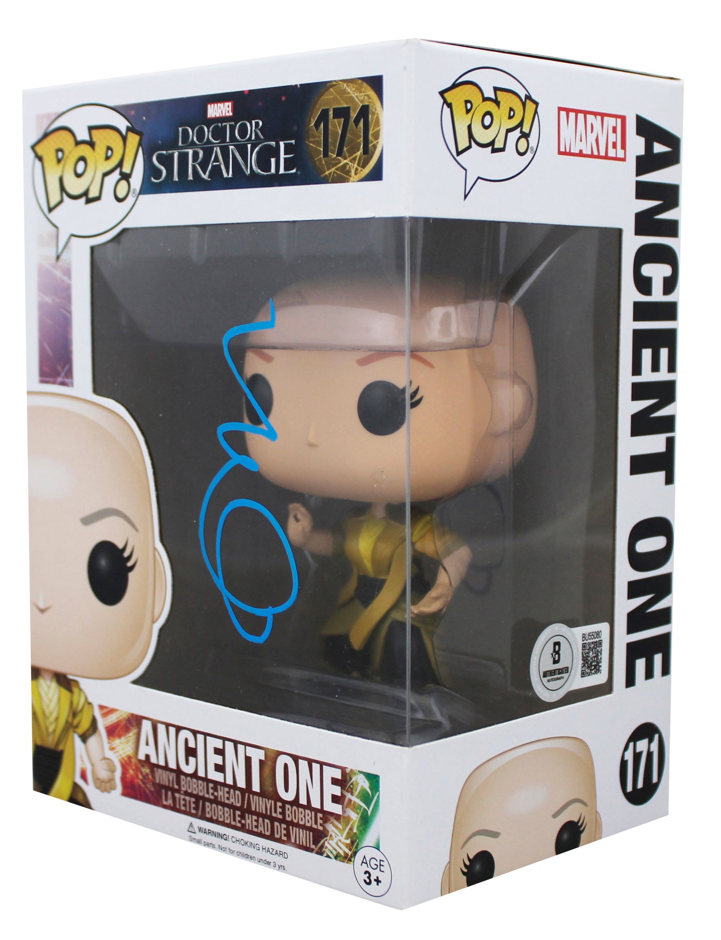 Tilda Swinton Doctor Strange Signed #171 Funko Pop Vinyl Figure BAS #BU55080