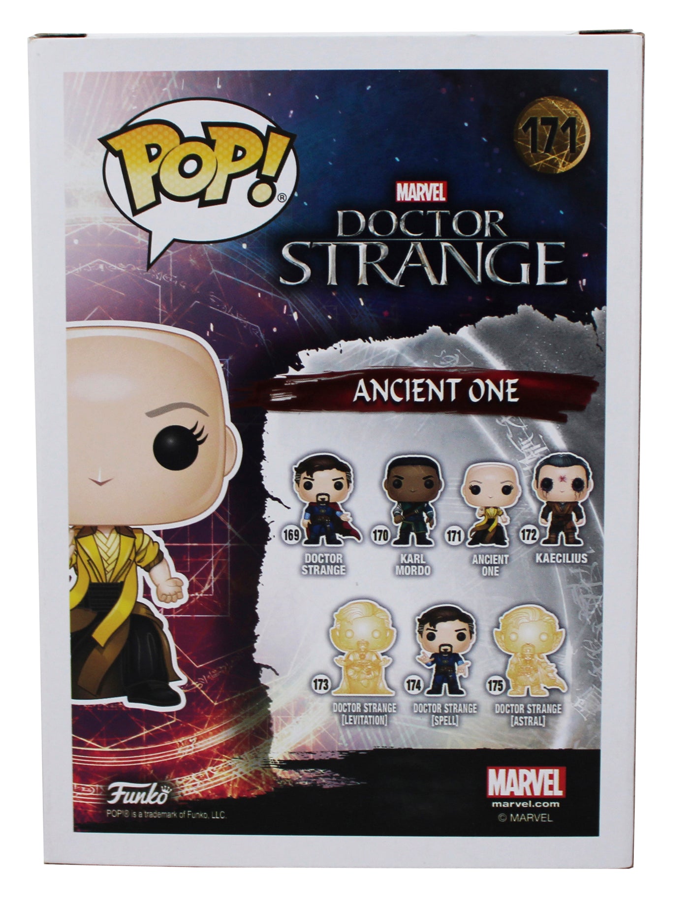 Tilda Swinton Doctor Strange Signed #171 Funko Pop Vinyl Figure BAS #BU55080