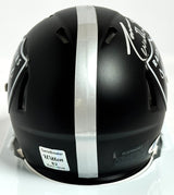 Jason Witten Autographed Raiders Blaze Mini Helmet - Beckett W Auth *Silver