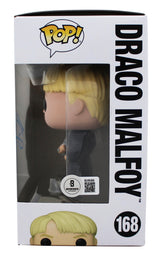 Tom Felton Harry Potter Signed Draco Malfoy #168 Funko Pop Vinyl Figure BAS