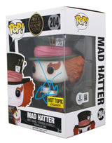 Johnny Depp Alice in Wonderland Signed Mad Hatter Funko Pop Vinyl Figure BAS