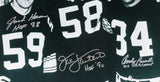 Steelers LB's (3) Lambert, Ham & Russell Signed 16x20 Photo BAS Witnessed 2