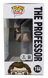 Alvaro Morte Signed The Professor #744 Funko Pop Vinyl Figure BAS #BU55075