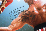 Sylvester Stallone Rocky III Authentic Signed 16x20 Horizontal Photo BAS
