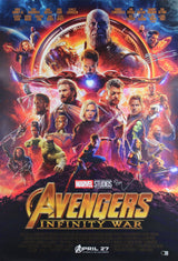 Benedict Cumberbatch & Pom Klementieff Avengers Signed 27x40 Poster BAS 1