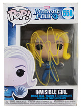 Jessica Alba Fantastic Four Signed Invisible Girl Funko Pop Vinyl Figure BAS