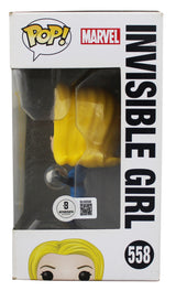 Jessica Alba Fantastic Four Signed Invisible Girl Funko Pop Vinyl Figure BAS