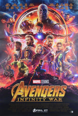 Benedict Cumberbatch & Pom Klementieff Avengers Signed 27x40 Poster BAS 2