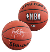 Lakers Kobe Bryant Authentic Signed Spalding Basketball BAS #AG010056