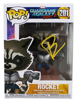 Bradley Cooper Guardians of the Galaxy Signed #201 Funko Pop Figure BAS #BU89432