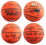 1983 NCSU (14) Valvano, Charles, Webb +11 Signed Wilson Basketball BAS #AG010001