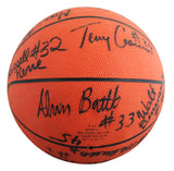 1983 NCSU (14) Valvano, Charles, Webb +11 Signed Wilson Basketball BAS #AG010001