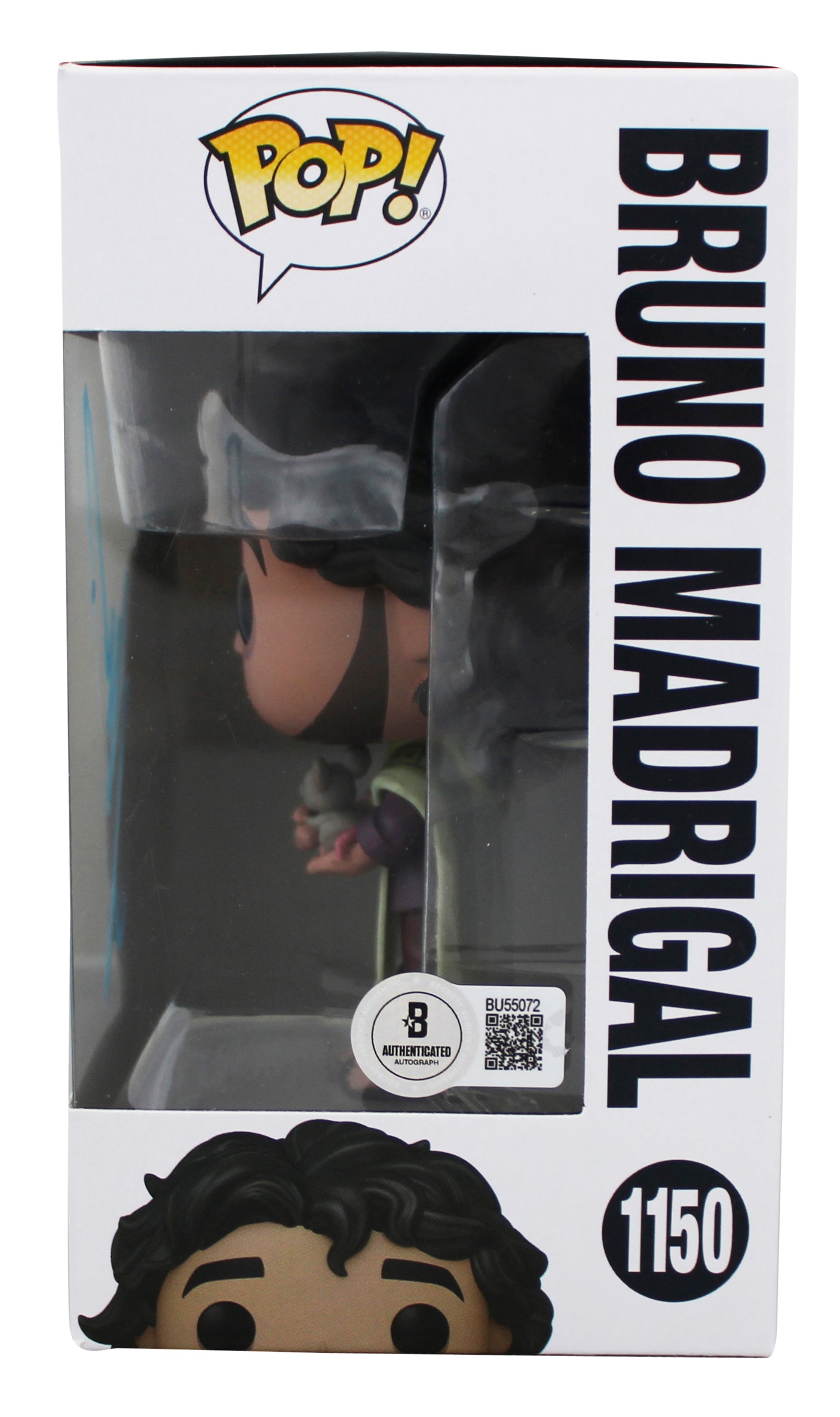 John Leguizamo Encanto Signed Bruno Madrigal #1150 Funko Pop Vinyl Figure BAS