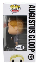 Michael Bellner Willy Wonka Signed Augustus Gloop Funko Pop Vinyl Figure JSA