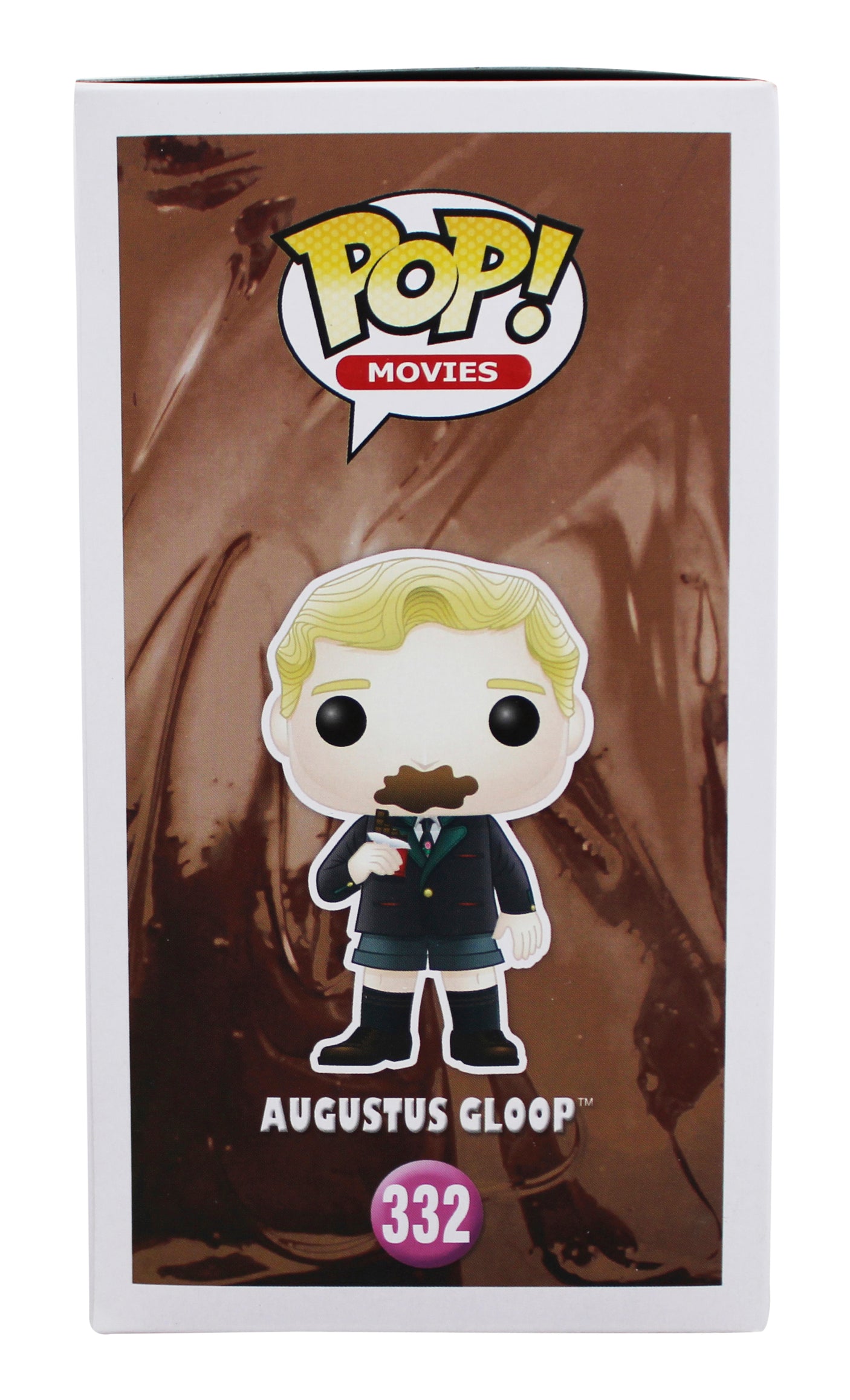 Michael Bellner Willy Wonka Signed Augustus Gloop Funko Pop Vinyl Figure JSA